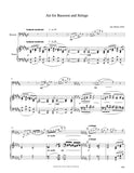 Wilder, Alec % Air for Bassoon and Strings - BSN/PN