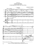 Cumming, Richard % Concertino - OB&EH/VLN/VA/VC/PN