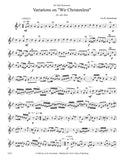 Kesselman, Lee R. % Variations on Wir Christenleut - OB SOLO