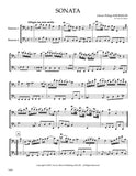 Kirnberger, Johann Philipp % Sonata (Cramer) (performance scores)  - 2BSN