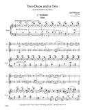 Massenet, Jules % Two Duos & a Trio - 2/3 OB/PN