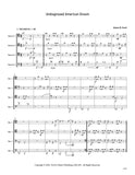 Scott, James. % Undiagnosed American Dream (score & parts) - 4BSN