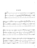 Mozart, Wolfgang Amadeus % Two Fugues, K. 153 & K. 154 (score & parts) - OB/CL/BSN or FL/CL/BSN