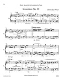 Weait, Christopher % Second Set of Inventions for piano solo - PN