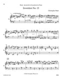 Weait, Christopher % Second Set of Inventions for piano solo - PN