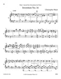 Weait, Christopher % Second Set of Inventions for piano solo - PN