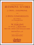 Ferling, Franz Wilhelm % 48 Famous Studies, 2nd oboe part - OB