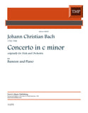 Bach, J.C. % Concerto in c minor - BSN/PN