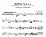 Vogt, Gustave % Melodie Anglaise (English Melody) - OB/PN