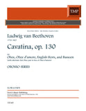 Beethoven, Ludwig van % Cavatina, op. 130 (score & parts) - 2OB/EH/BSN