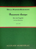 Warner-Buhlmann, Helga % Bassoonerie Classique (score & parts) - 4BSN