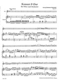 Schneider, Georg Abraham % Concerto in F, op. 87 for oboe & piano-OB/PN