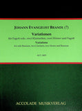 Brandl, Johann Evangelist % Variations -BSN SOLO/2CL/2HN/BSN
