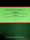 Brandl, Johann Evangelist % Variations -BSN SOLO/2CL/2HN/BSN