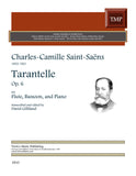 Saint-Saens, Camille % Tarantelle, op. 6 - FL/BSN/PN