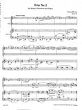 Bruns, Victor % Trio #2, op. 91 - CL/BSN/PN