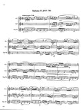 Bach, J.S. % Three Three-Part Inventions (score & parts)(Watson) - 2 OB/BSN