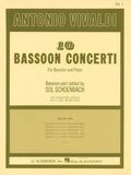 Vivaldi, Antonio % 10 Bassoon Concerti, Volume 1 - BSN/PN