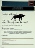 Milhaud, Darius % The Ox on the Roof (Le Boeuf sur le toit)(score & parts) - WW5