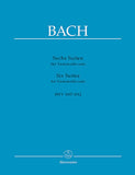 Bach, J.S. % Six Cello Suites, BWV 1007-1012 (Wenzinger) - SOLO CELLO (BSN)