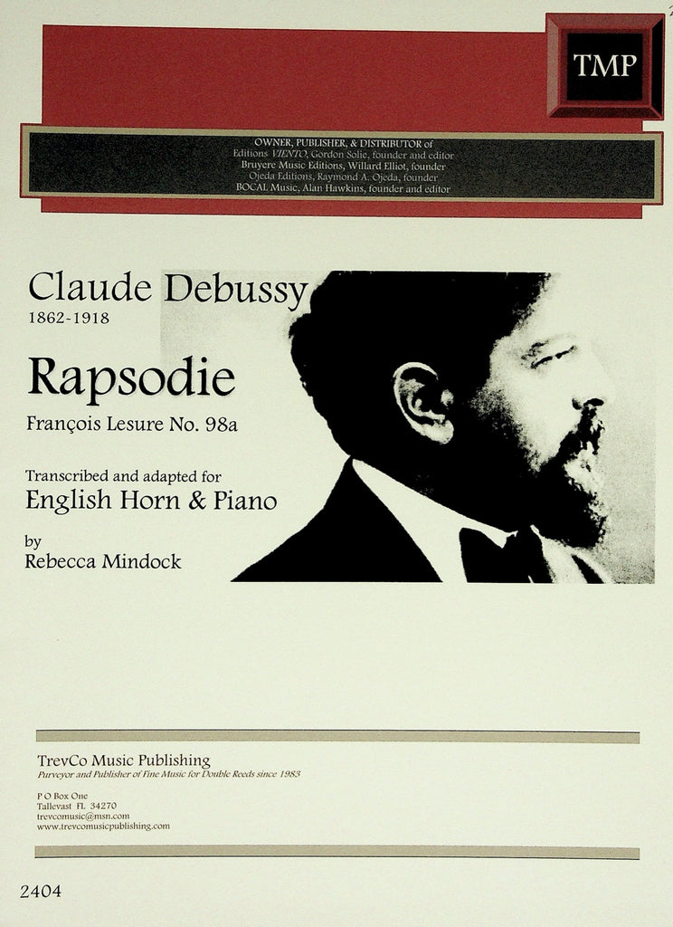 Debussy, Claude % Rapsodie (Mindock) - EH/PN