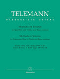 Telemann, Georg Philipp % 12 Methodical Sonatas, V5 - OB/PN (Basso Continuo)