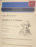 Boccherini, Luigi % Quartet in F Major, G.262, #2 (score & parts) - WW4