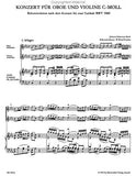 Bach, J.S. % Concerto in c minor BWV 1060 (score) - VLN/OB/ORCH