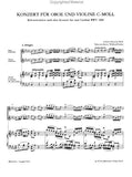 Bach, J.S. % Concerto in c minor BWV 1060 (score) - VLN/OB/ORCH