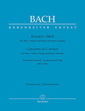 Bach, J.S. % Concerto in c minor BWV 1060 (score) - VLN/OB/ORCH