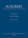 Schubert, Franz % Octet in F Major D803, op. 166 (study score) - CL/BSN/HN/STG4/KB