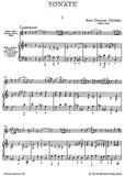 Danican-Philidor, Anne % Sonata in d minor-OB/PN (Basso Continuo)