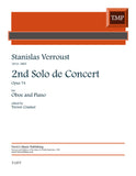 Verroust, Stanislas % 2nd Solo de Concert, op. 74 - OB/PN