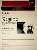 Satie, Erik % Ragtime from Parade Ballet Realiste (score & parts) - WW5