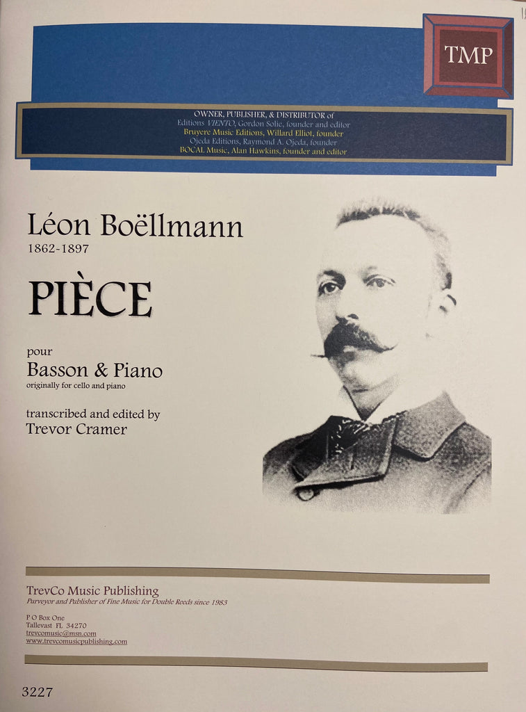 Boellmann, Leon % Piece - BSN/PN