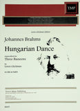 Brahms, Johannes % Hungarian Dance (Glickman) (score & parts)-3BSN