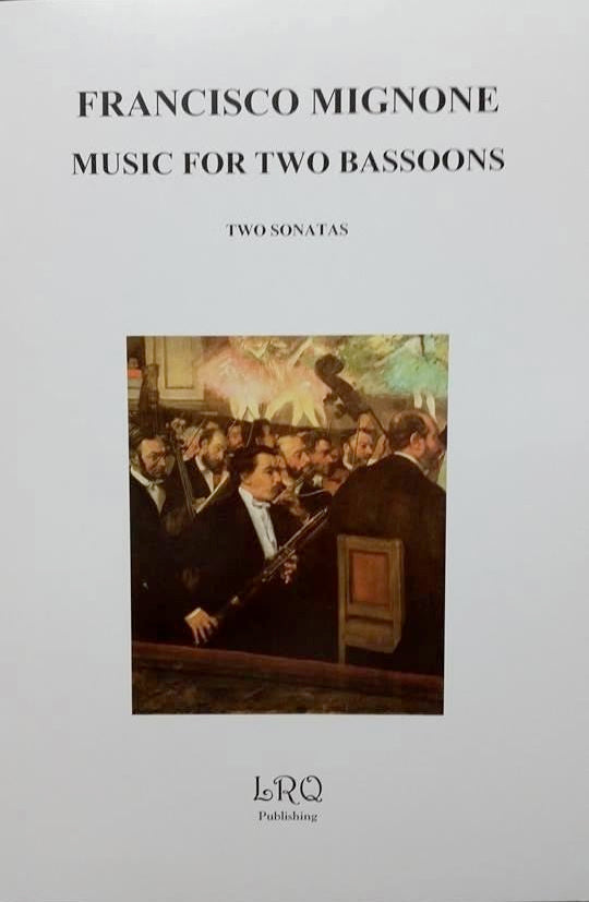 Mignone, Francisco % Two Sonatas for Two Bassoons - 2BSN