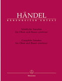 Handel, Georg Friedrich % Complete Sonatas for Oboe and Basso Continuo - OB/PN (Basso Continuo)