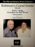 King, Karl L.. % Robinson's Grand Entree (score & parts) - 7BSN/CBSN
