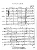 Hughes, Arthur W. % Saint Julien March (score & parts) - 6BSN/CBSN