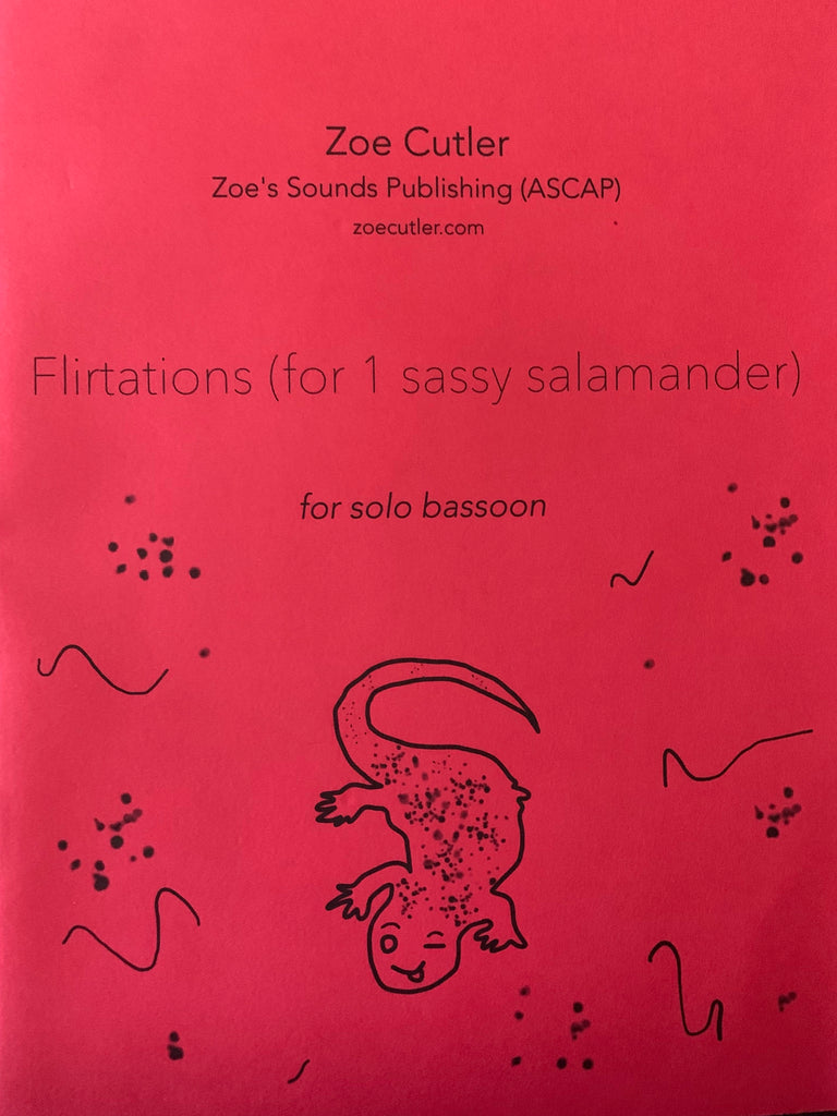 Cutler, Zoe % Flirtations for 1 Sassy Salamander - SOLO BSN