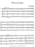 Sciamarella, Rodolfo % Dime mi amor (score & parts) - 4BSN