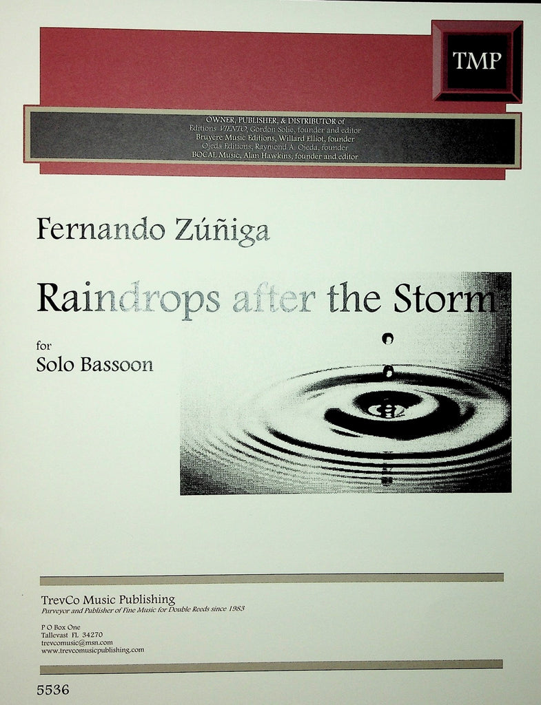 Zuniga, Fernando % Raindrops After the Storm - BSN SOLO