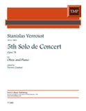 Verroust, Stanislas % 5th Solo de Concert, op. 78 - OB/PN