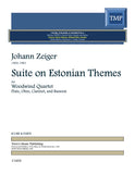 Zeiger, Johann % Suite on Estonian Themes (score & parts) - WW4