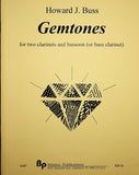 Buss, Howard % Gemtones (score & parts)-2CL/BSN