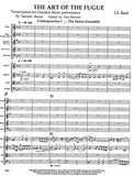 Bach, J.S. % Art of the Fugue (score & parts) - WW5/STR4
