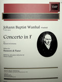 Wanhal, Johann Baptist % Concerto in F - BSN/PN