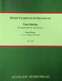 Grandval, Marie Clemence de % Four Pieces - EH/PN