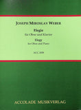 Weber, Joseph Miroslav % Elegie in F Major - OB/PN